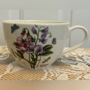 🌸 Portmeirion Botanic Garden Sweet Pea Jumbo Breakfast Cup 5” Wide🌸